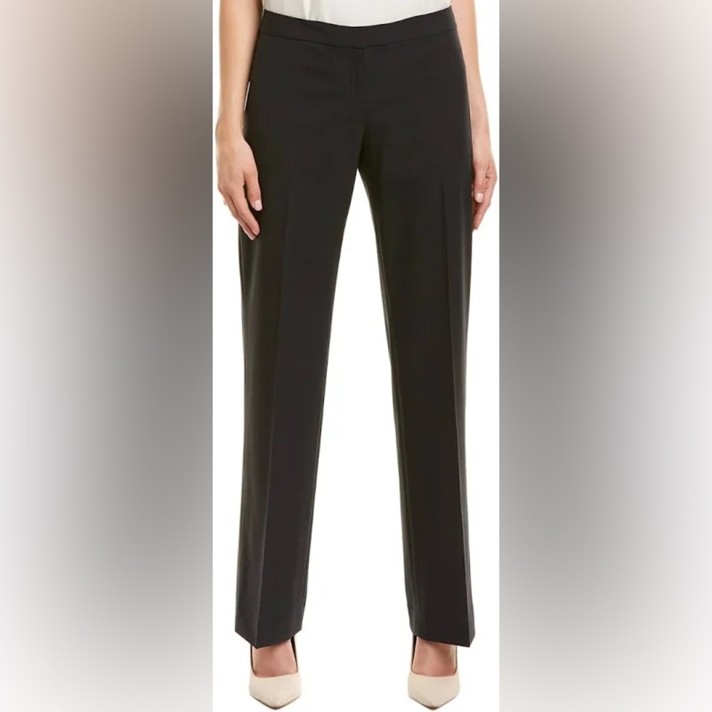 Lafayette New York 148 Irving Black Casual Pants size 2